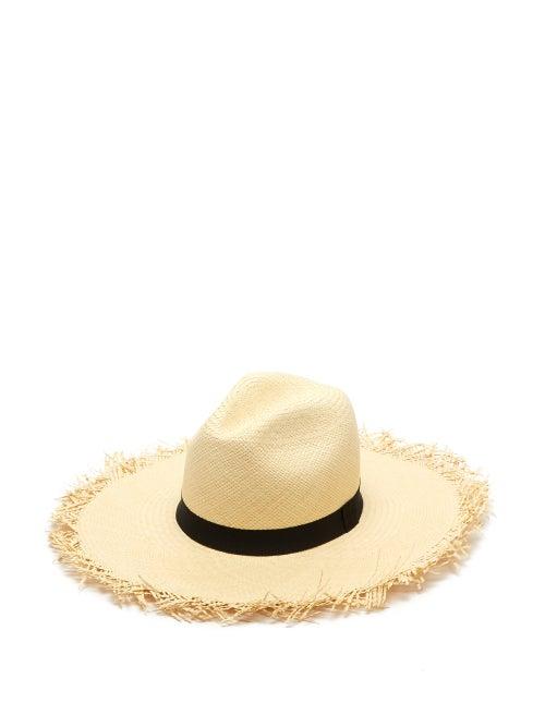 Matchesfashion.com Greenpacha - Montauk Toquilla Straw Hat - Womens - Beige