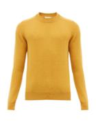 Matchesfashion.com De Bonne Facture - Alpaca And Wool Blend Sweater - Mens - Gold