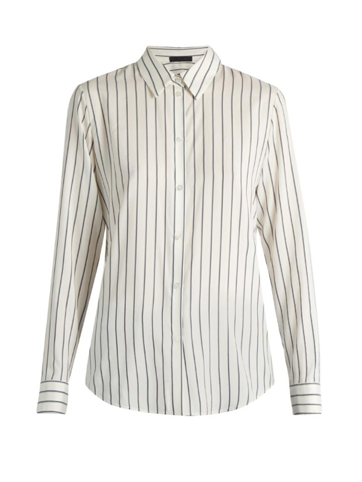 The Row Peter Silk Shirt