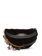 Matchesfashion.com Balenciaga - Souvenir Velvet Belt Bag - Womens - Black