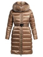 Matchesfashion.com Moncler - Tinuviel Quilted Down Coat - Womens - Bronze