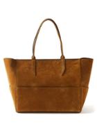Mtier - Incognito Suede Tote Bag - Womens - Tan