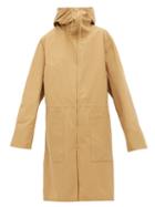 Matchesfashion.com Jil Sander - Hooded Technical Shell Coat - Womens - Camel