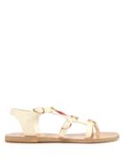 Matchesfashion.com Ancient Greek Sandals - X Gas Bijoux Grace Kelly Leather Sandals - Womens - White