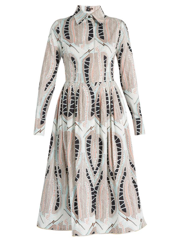 Sophie Theallet Alabaster Cotton-poplin Dress