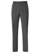 Matchesfashion.com Prada - Striped Twill Trousers - Mens - Grey
