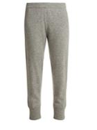 Allude Straight-leg Cashmere Track Pants