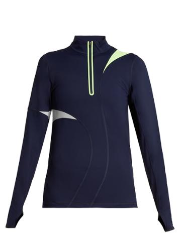 Laain Suzanne Half-zip Strech Top