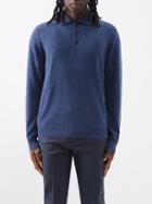 Paul Smith - Wool Knitted Polo Top - Mens - Blue