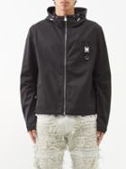 1017 Alyx 9sm - Rollercoaster-buckle Shell Hooded Jacket - Mens - Black
