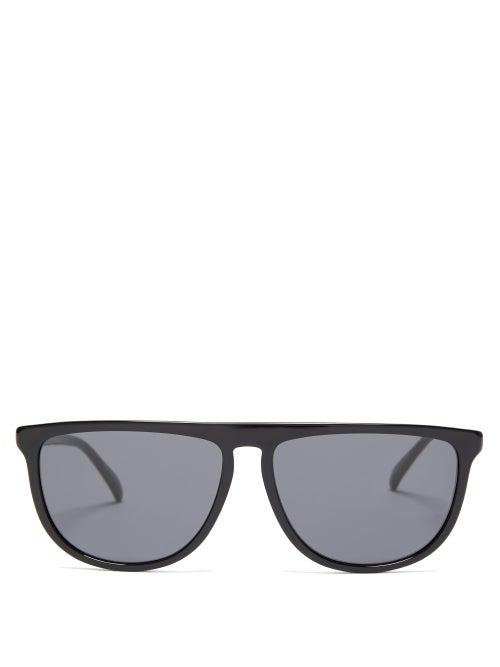 Matchesfashion.com Givenchy - D Frame Acetate Sunglasses - Womens - Black