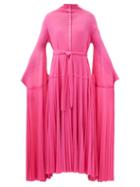 Proenza Schouler - Draped-sleeve Crepe-jersey Dress - Womens - Pink