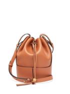 Matchesfashion.com Loewe - Balloon Small Drawstring-top Leather Bag - Womens - Brown Multi