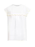 Matchesfashion.com See By Chlo - Floral Embroidered Cotton Blouse - Womens - Ivory