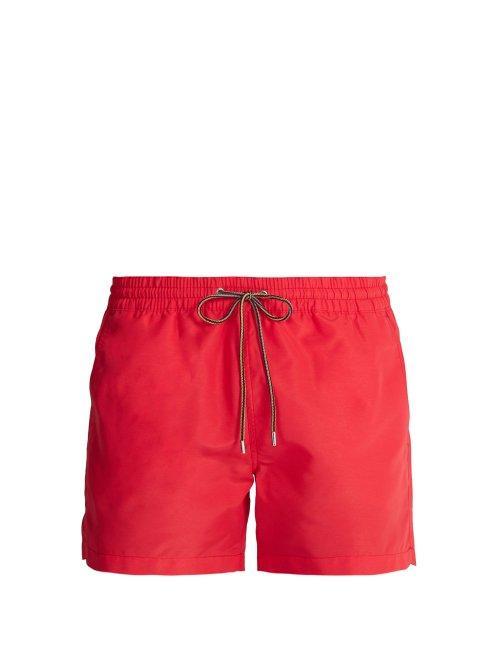 Matchesfashion.com Paul Smith - Mesh Lined Swim Shorts - Mens - Coral