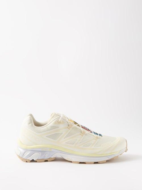 Salomon - Xt-6 Mesh Running Trainers - Mens - Cream