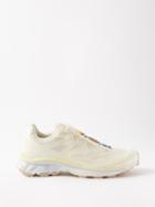 Salomon - Xt-6 Mesh Running Trainers - Mens - Cream