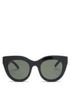 Matchesfashion.com Le Specs - Air Heart Cat-eye Acetate Sunglasses - Womens - Black