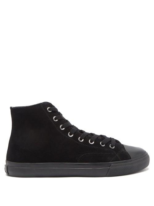 Matchesfashion.com Paul Smith - Carver Suede Trainers - Mens - Black