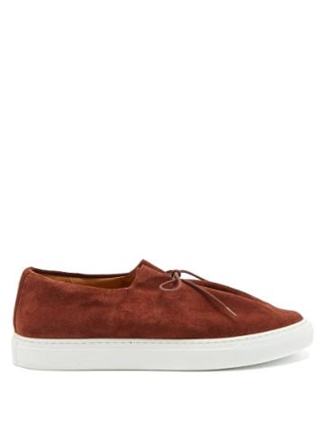 Matchesfashion.com Jacques Soloviere - Jim Suede Trainers - Mens - Brown