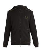 Matchesfashion.com True Religion - Qt2 Cotton Hooded Sweatshirt - Mens - Black