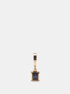 Azlee - Princess Sapphire & 18kt Gold Charm - Womens - Blue Multi