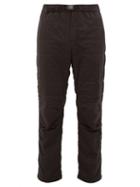 Matchesfashion.com Snow Peak - Belted Quilted Shell Trousers - Mens - Black
