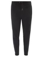 Mens Rtw Ralph Lauren Purple Label - Cotton-blend Jersey Track Pants - Mens - Black
