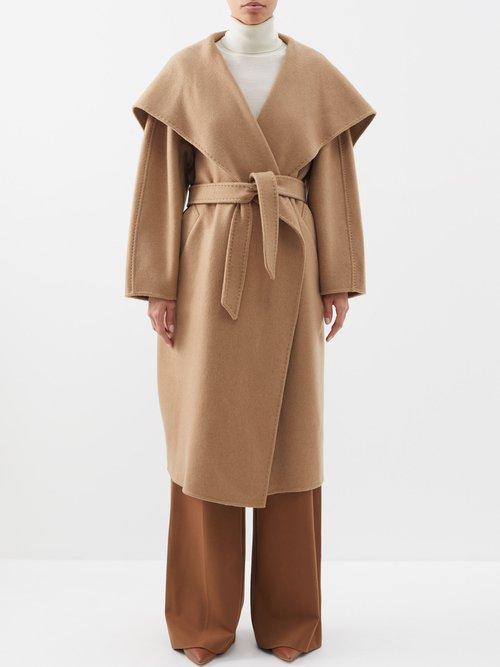 Max Mara - Rienza Coat - Womens - Camel