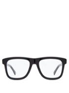 Matchesfashion.com Gucci - D Frame Acetate Glasses - Mens - Black