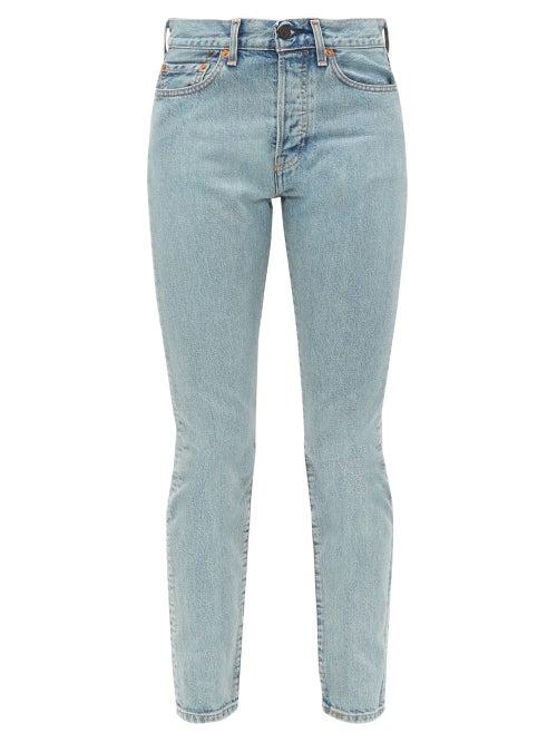Matchesfashion.com Wardrobe. Nyc - X Levi's Slim Leg Jeans - Womens - Indigo