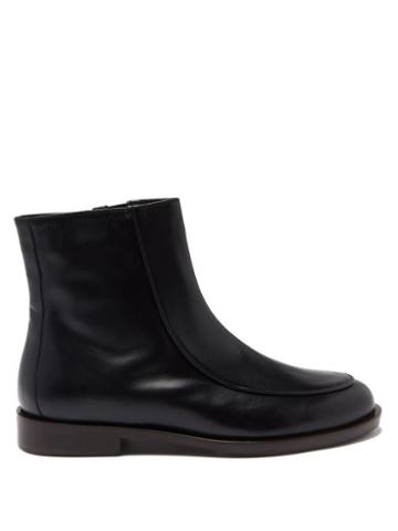 Jacques Soloviere - Pierrot Leather Boots - Mens - Black