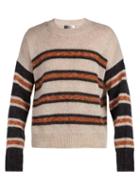 Matchesfashion.com Isabel Marant - Russell Crew Neck Mohair Sweater - Mens - Beige