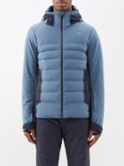 Kjus - Green Line Hooded Ski Jacket - Mens - Light Blue