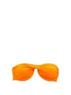 Ladies Beachwear Isa Boulder - Tornado Bandeau Underwired Bikini Top - Womens - Orange