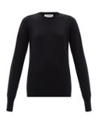 Ladies Rtw Jil Sander - Round-neck Cashmere Sweater - Womens - Black
