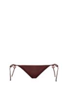 Matchesfashion.com Matteau - The String Bikini Briefs - Womens - Burgundy