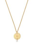 Matchesfashion.com Raphaele Canot - Set Free 18kt Gold & Diamond Q Charm Necklace - Womens - Gold