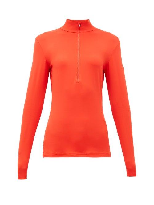 Matchesfashion.com Fusalp - Gemini Iii Half-zip Mid-layer Top - Womens - Red