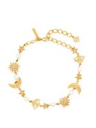 Oscar De La Renta Crystal-embellished Charm Necklace