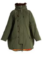 Martine Rose Oversized Faux-fur And Nylon Parka