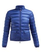 Matchesfashion.com Moncler - Lans Quilted Down Filled Jacket - Womens - Blue