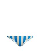 Matchesfashion.com Solid & Striped - The Rachel Striped Bikini Briefs - Womens - Blue Stripe