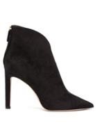 Matchesfashion.com Jimmy Choo - Bowie 100 Suede Ankle Boots - Womens - Black