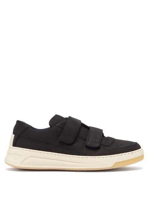 Matchesfashion.com Acne Studios - Perey Low Top Suede Trainers - Mens - Black