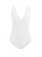 Matchesfashion.com Cossie + Co - The Ashley Swimsuit - Womens - White