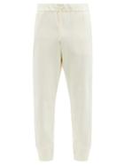 Matchesfashion.com Jil Sander - Drawstring Cotton French-terry Track Pants - Mens - Cream