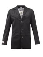 Boramy Viguier - Rodeo Embroidered Single-breasted Wool Blazer - Mens - Black