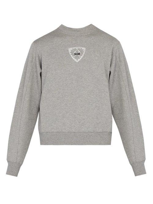 Matchesfashion.com Gmbh - Berg Cotton Jersey Sweatshirt - Mens - Grey