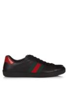 Gucci Ace Low-top Leather Trainers